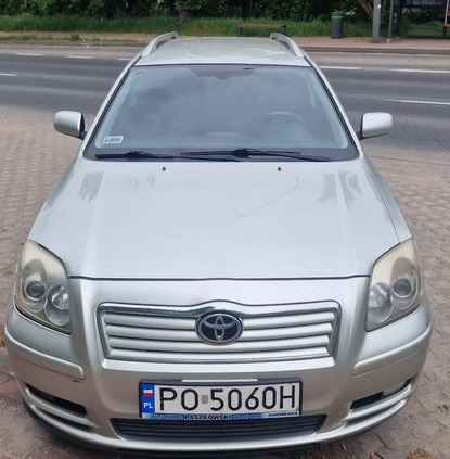Toyota Avensis cena 10250 przebieg: 163875, rok produkcji 2003 z Poznań małe 92